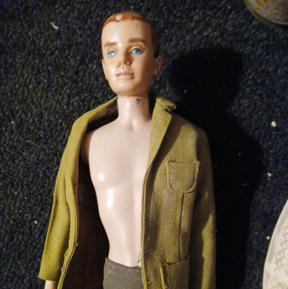 Ken Doll With Frocked Hair